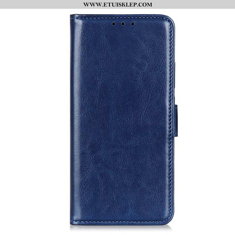 Etui Folio do Oppo Reno 8 Lite Finezja Ze Sztucznej Skóry